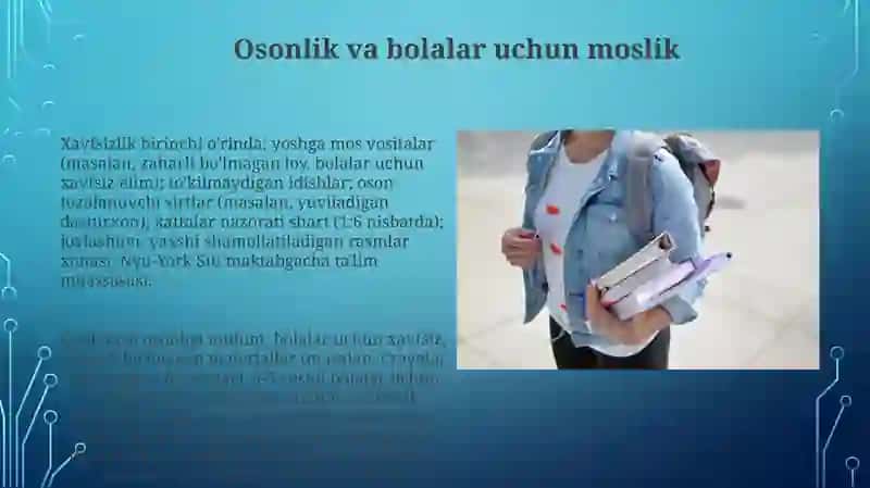 Osonlik va bolalar uchun moslik 3