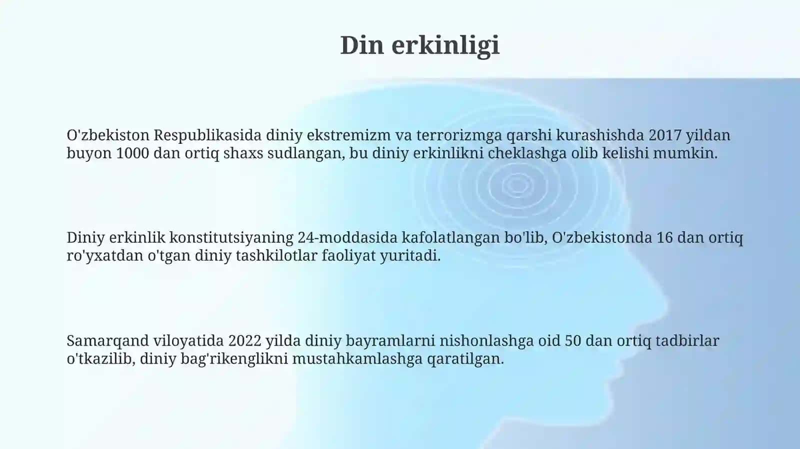 Inson huquqlari va erkinliklarini himoya qilishning o'ziga xos jihatlari 3