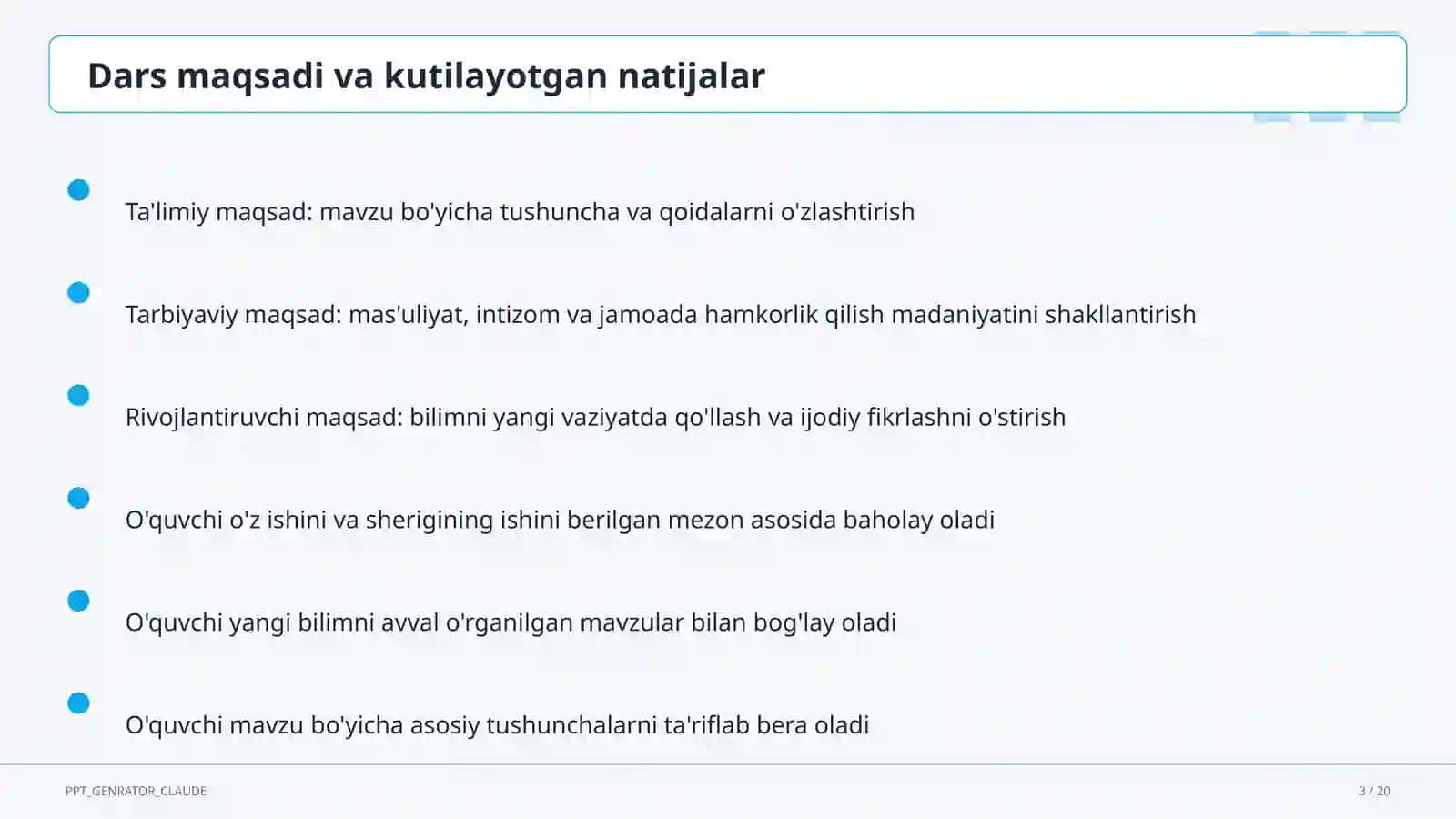 Loyihaga asoslangan ta'lim (PBL): boshlang'ich va yuqori sinflar uchun namunalar 3