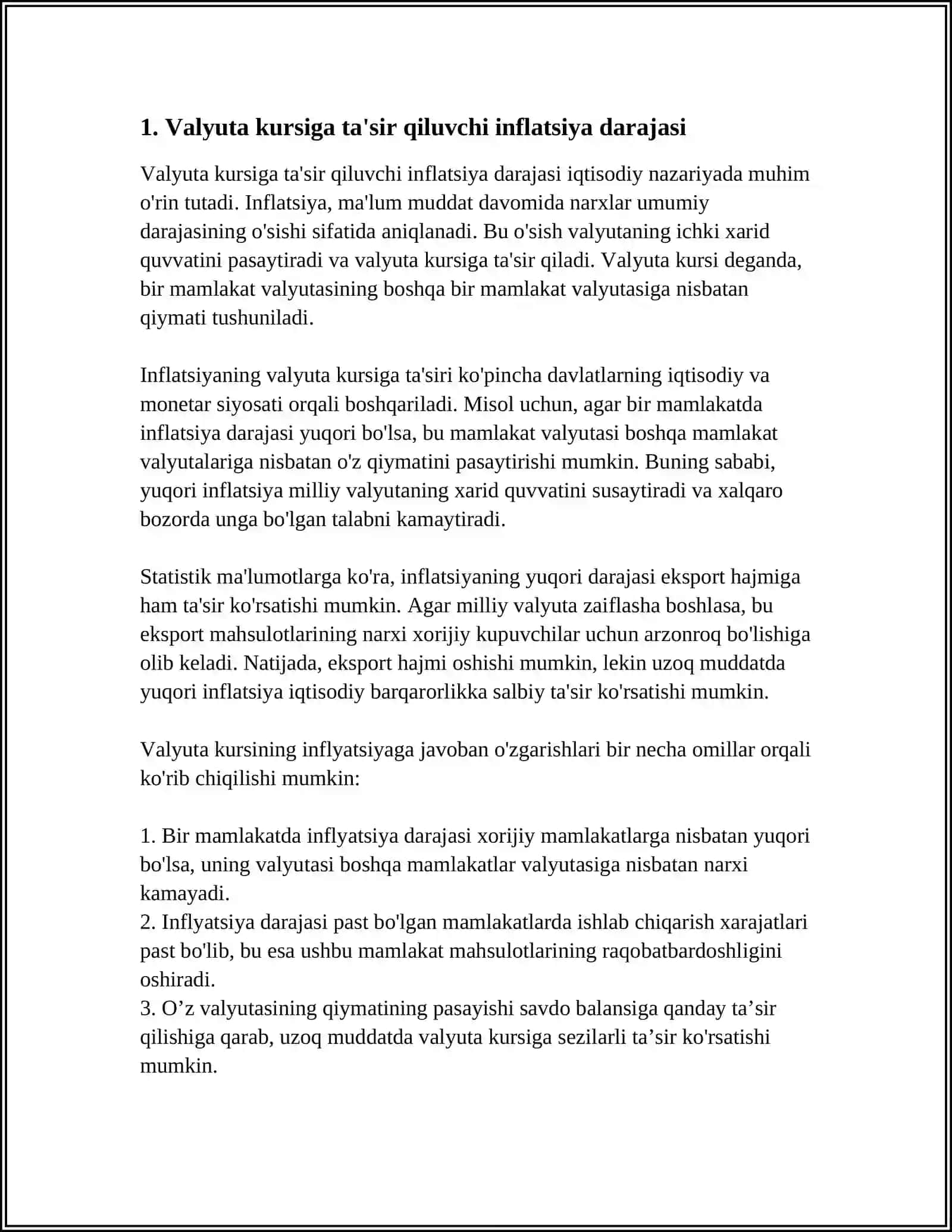 VALYUTA KURSI 3