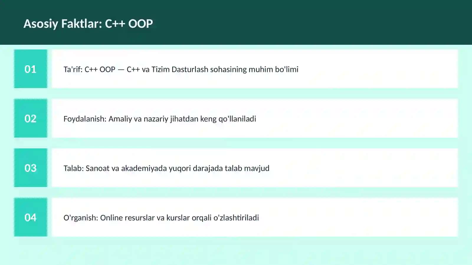 C++ OOP 3
