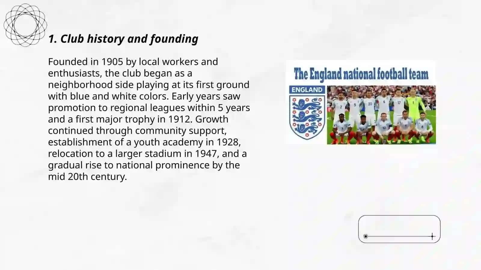 Club history and founding 3