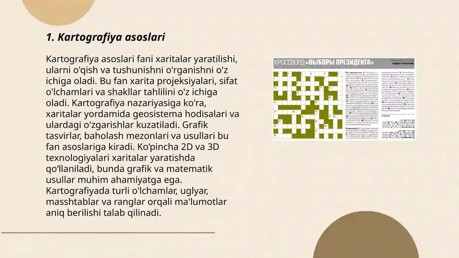 Kartografiya asoslari 3