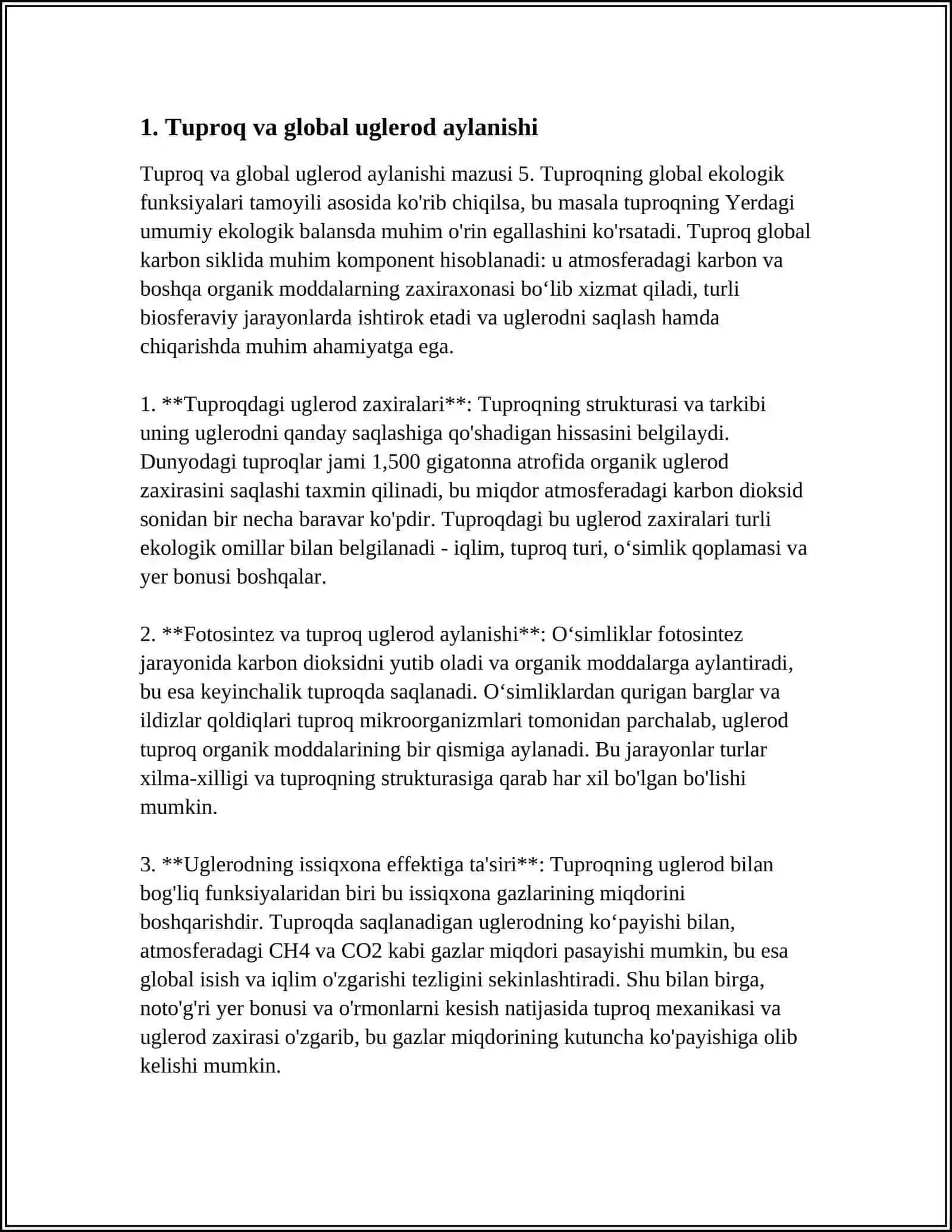 5.TUPROQNING GLOBAL EKOLOGIK FUNKSIYALARI 3