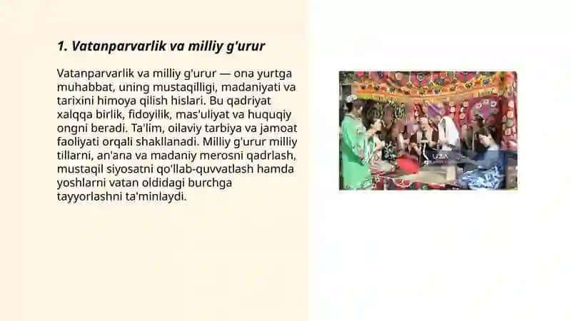 Milliy qadriyatlar 3