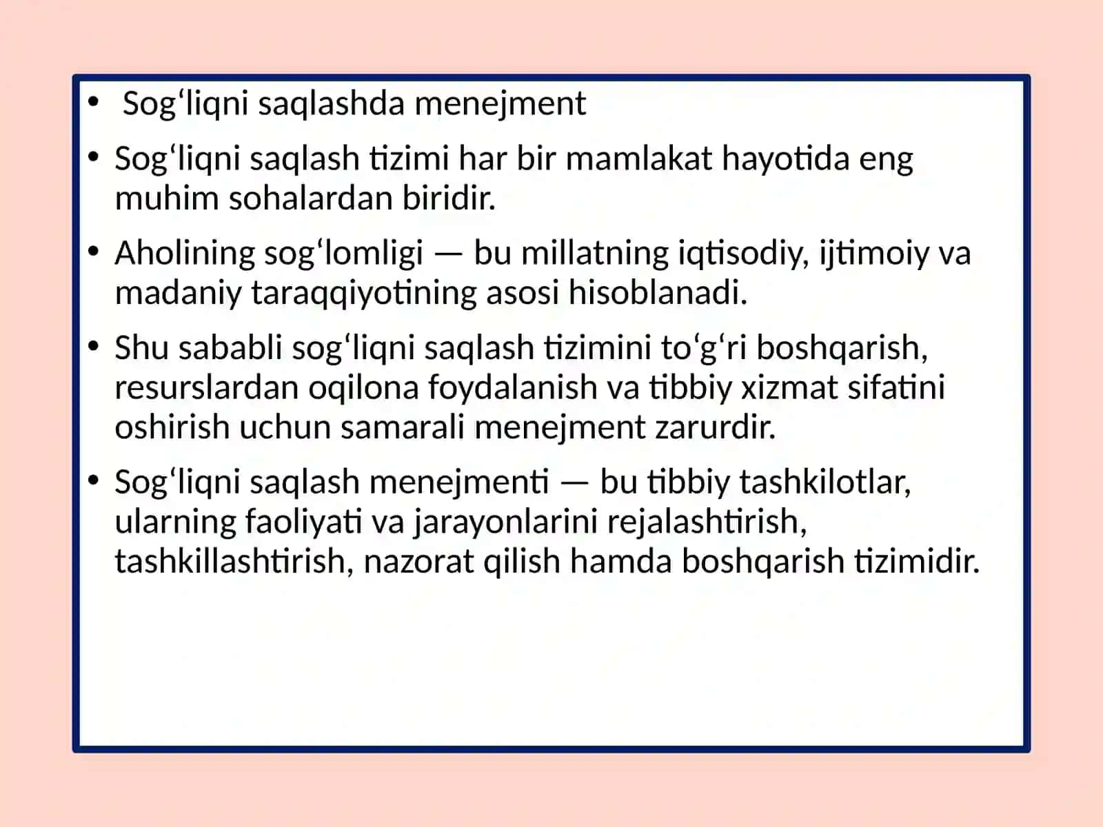 Sog'liqni saqlashda menejment 3