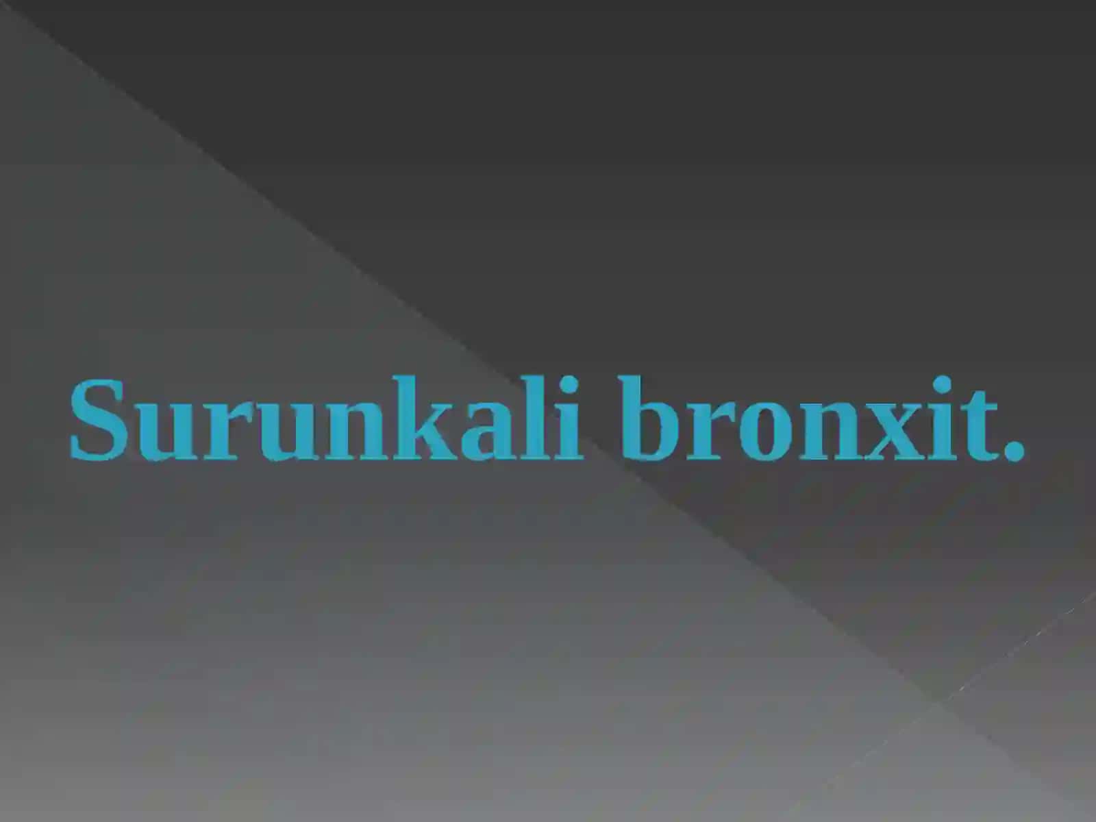 Nafas a'zolari kasalliklari - bronxit, astma va pnevmoniya 3