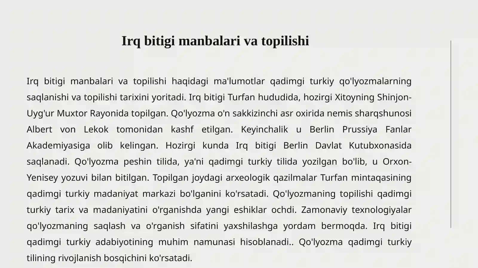 Irq Bitigi 3