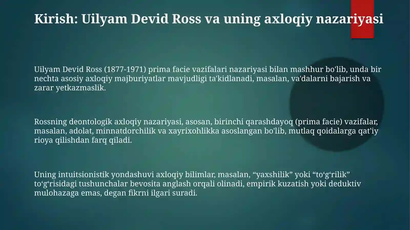 William David Rossningilmiyijtimoiyishgaaloqadorasarlari 3