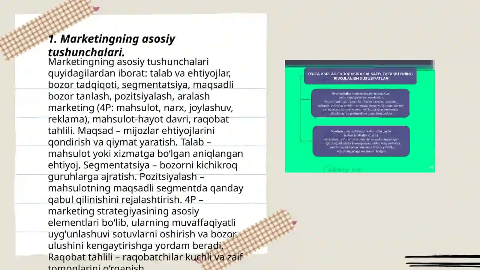 Marketing va uning farmatsevtika tashkilotlari iqtisodiyotidagi roli 3