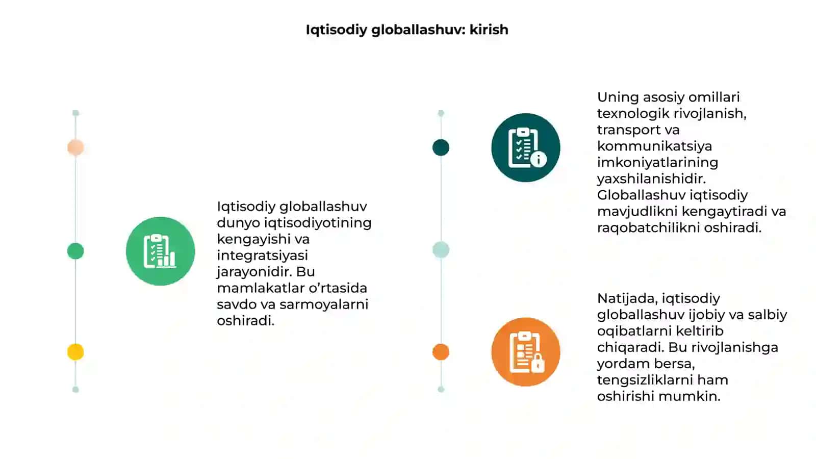 Iqtisodiy globallashuv: mohiyati, omillari va oqibatlari 3