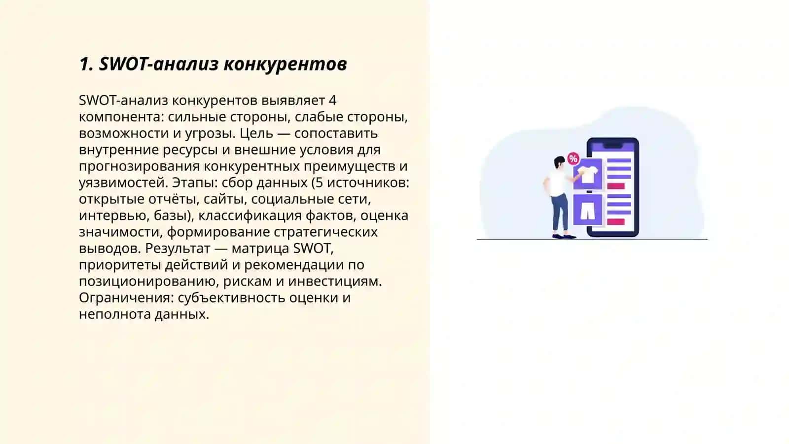 конкурентная разведка: методы анализа конкурентов 3