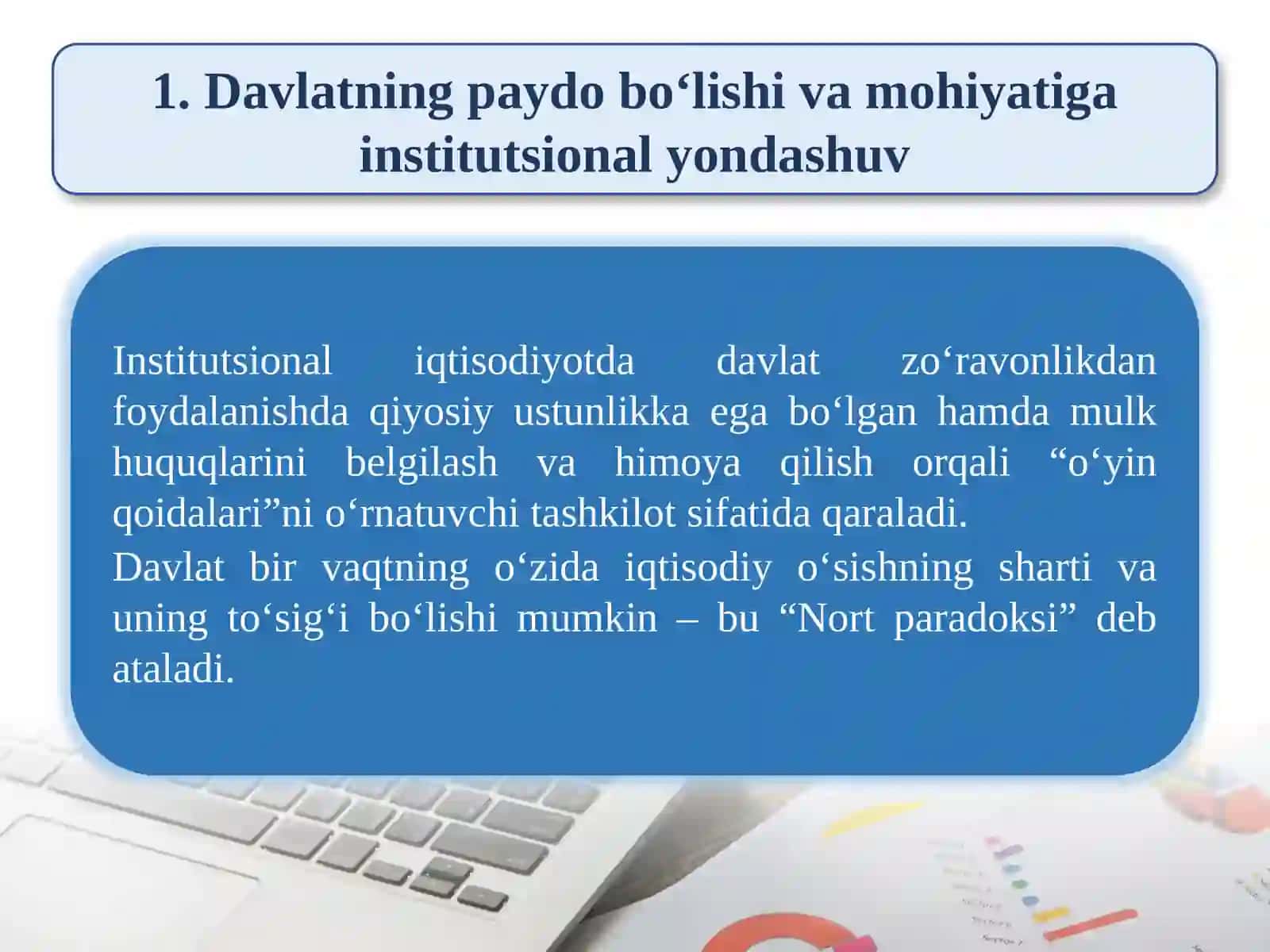DAVLAT INSTITUTSIONAL TASHKILOT SIFATIDA 3