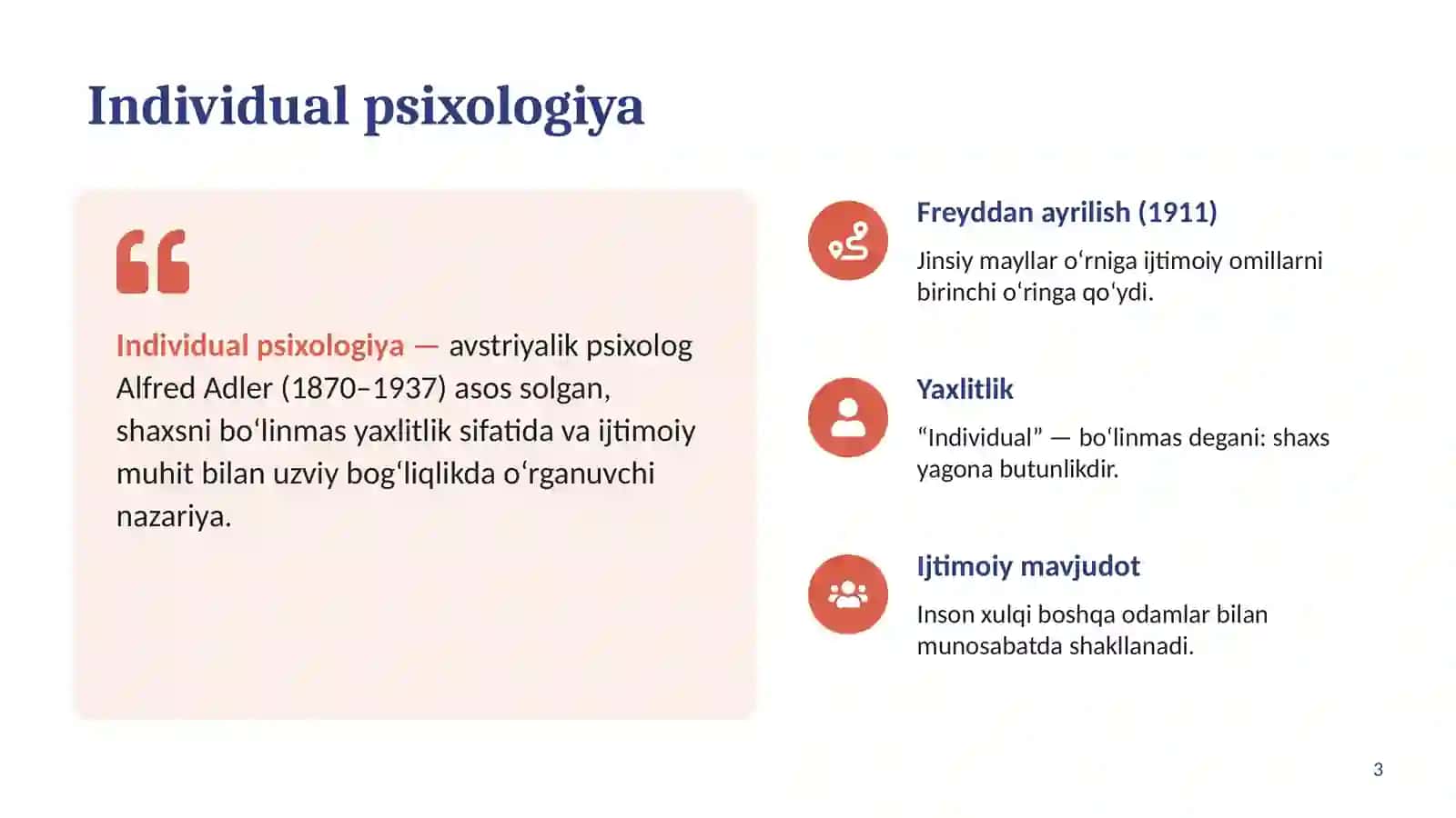 Individual psixologiyasi 3