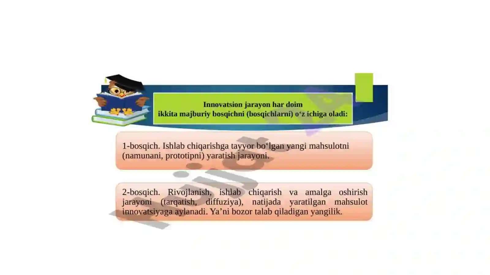 Innovatsiya rivojlanishi 3