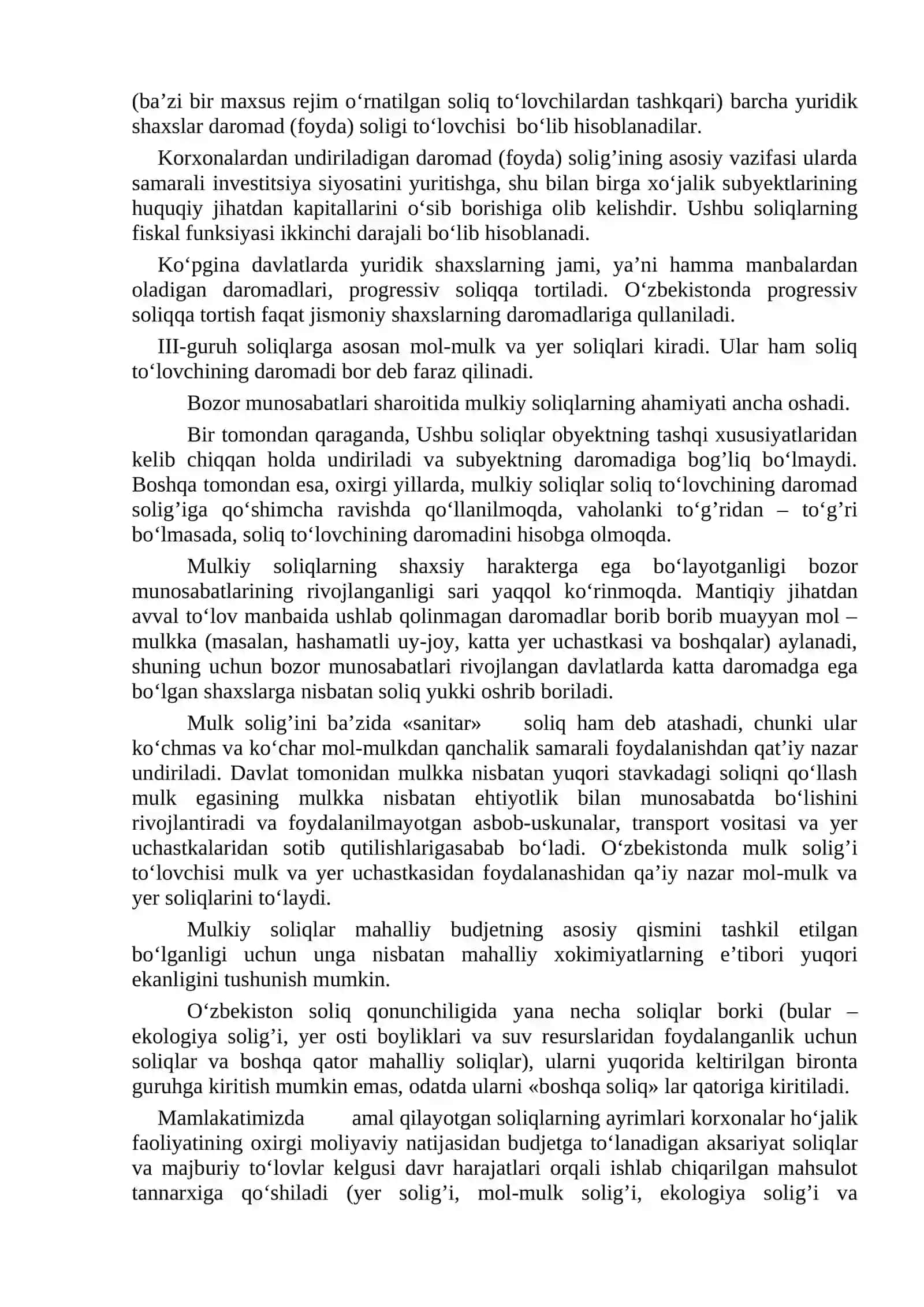 SOLIQLARNING GURUHLANISHI 3