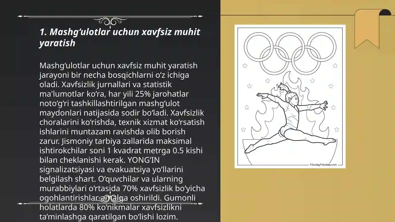 Mashg‘ulotlar uchun xavfsiz muhit yaratish 3