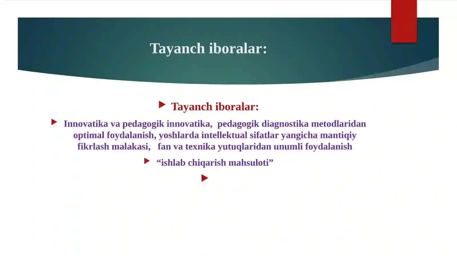 Pedagogik innovatsiyalarni hayotga tatbiq etish mexanizmi 3