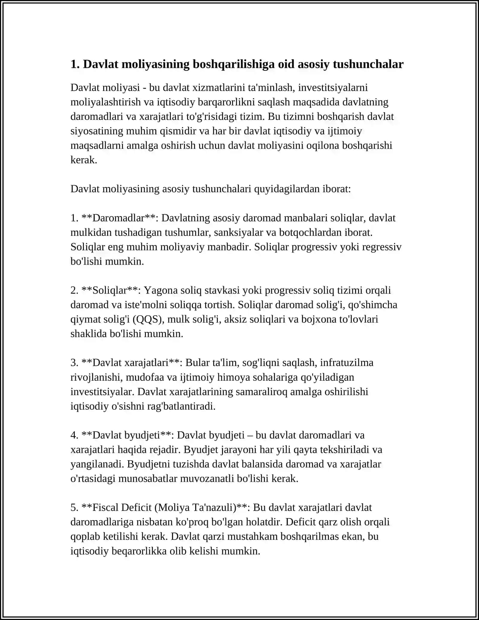 DAVLAT MOLIYASINI BOSHQARISHDA MOLIYAVIY NAZORATNING RO'LINI KUCHAYTIRISH MASALALARI 3
