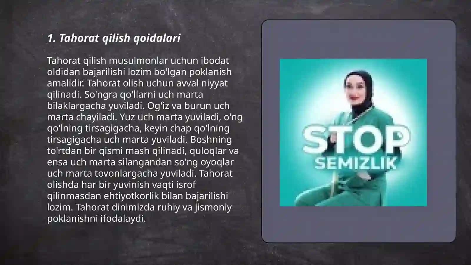 Semizlik darajalari 3