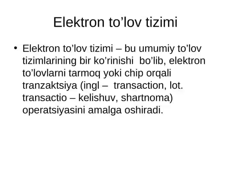 Elektron tijorat texnologiyasi 3