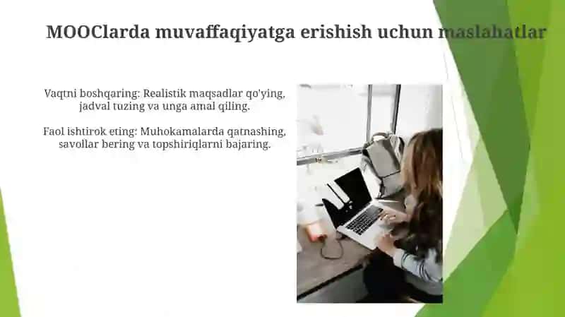 MOOClarning Afzalliklari va Qiyinchiliklari 3
