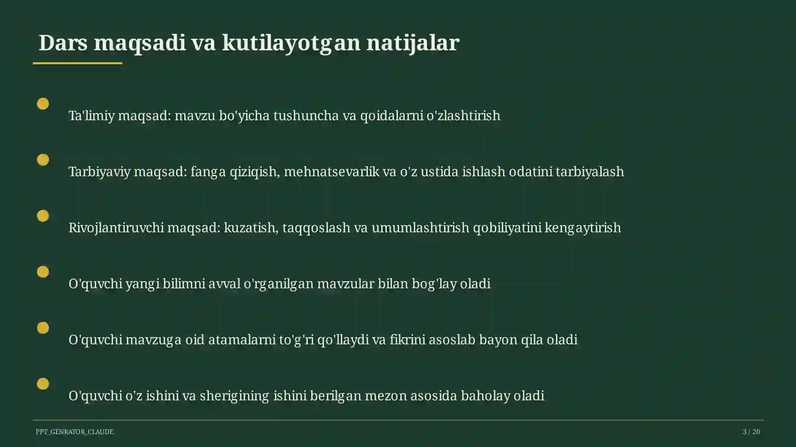 Fizika nimani o'rganadi: jism, modda, hodisa (6-sinf) 3