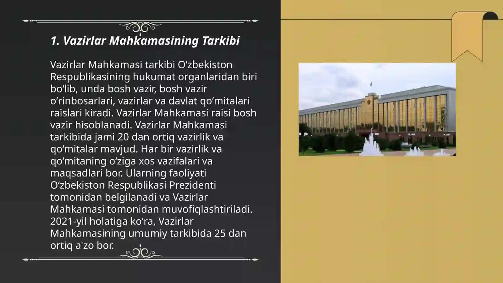 Vazirlar Mahkamasining Tarkibi 3