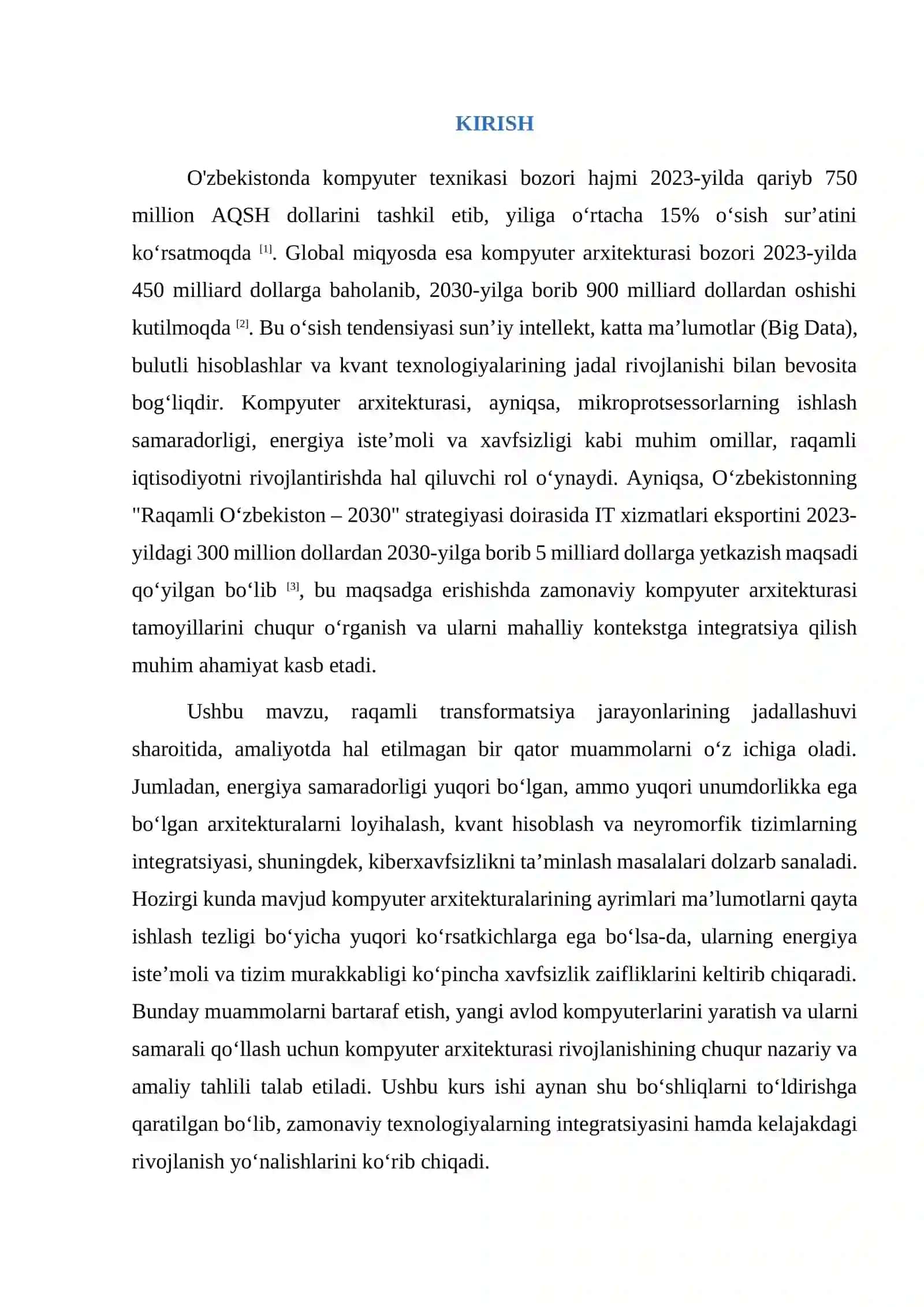 Kompyuter arxitekturasi 3