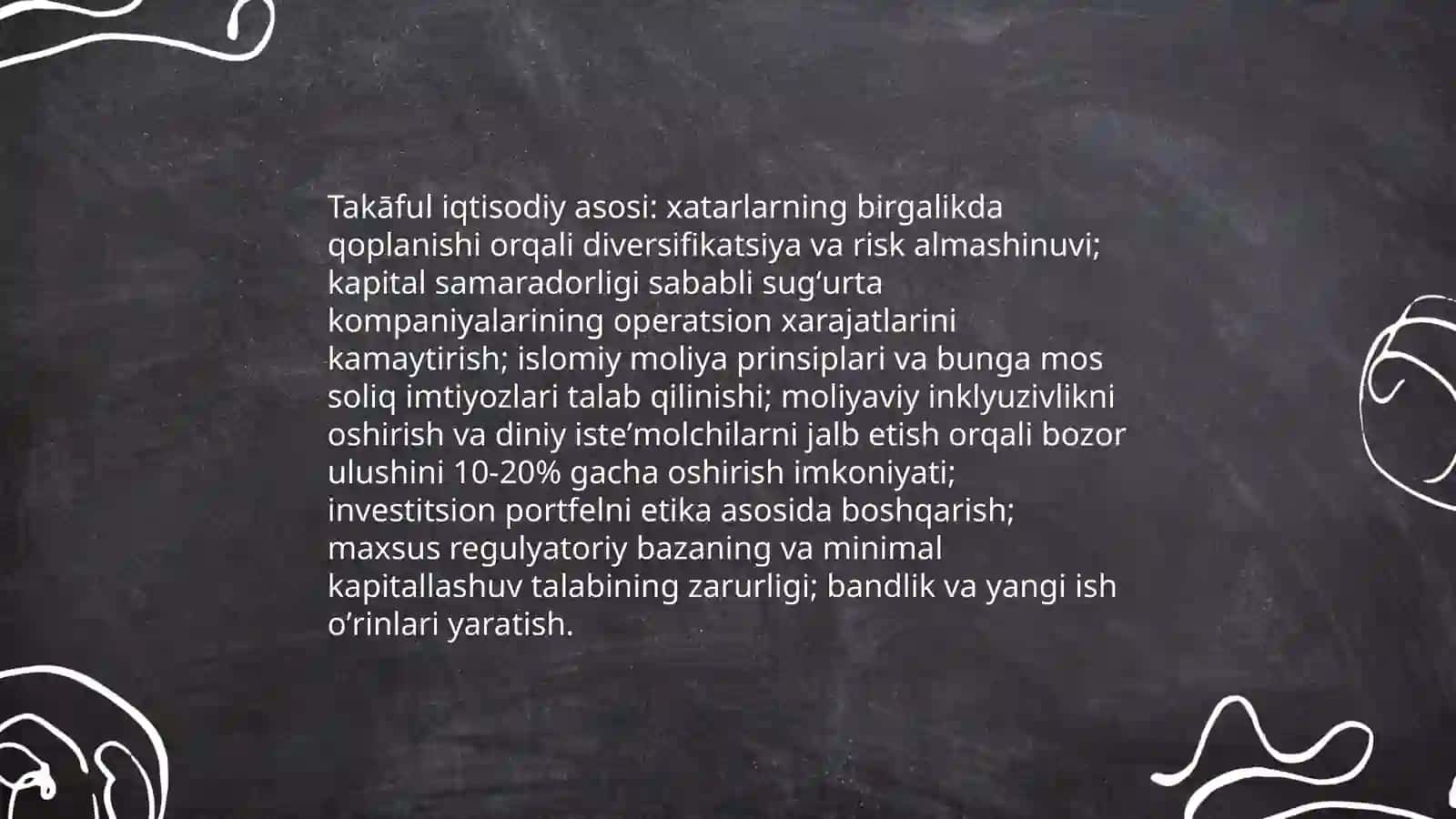 Òzbekiston sugʻurta tizimida takafulni joriy etish istiqbollari 3