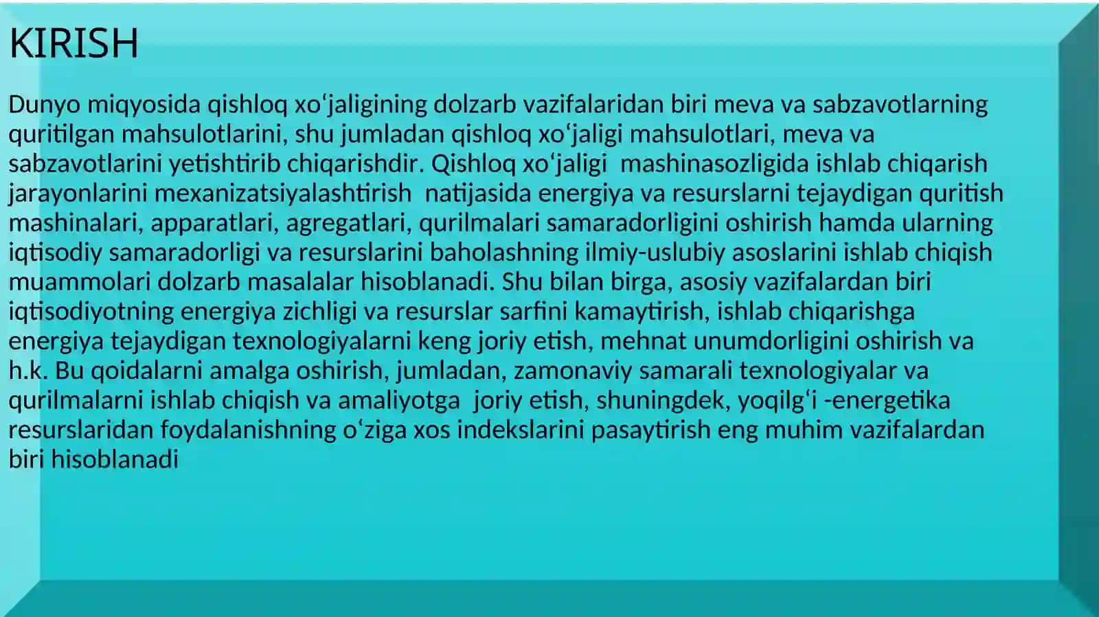 Sabzini quritish usuli 3