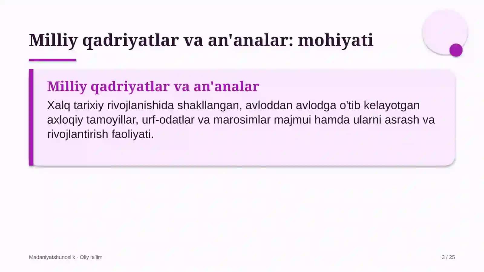 stomatologiya klinikalarida milliy qadriyatlar va an'analar 8579 3