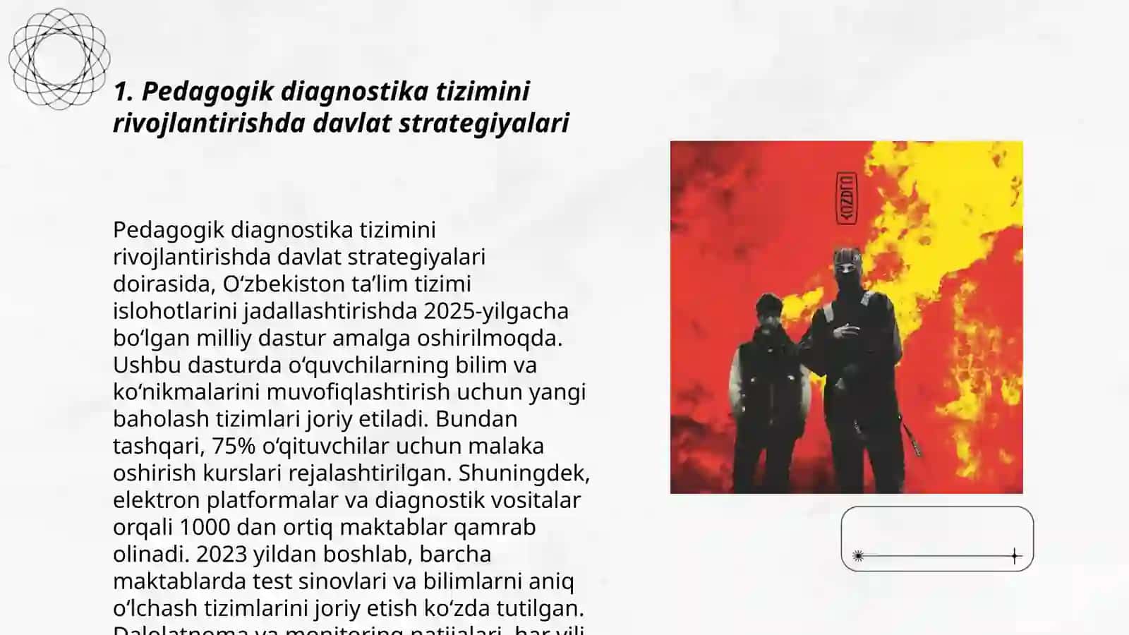 Oʻzbekistonda mustaqillik yillarida pedagogik diagnostika sohasida amalga oshirilgan ishlar va ularning natijalari 3