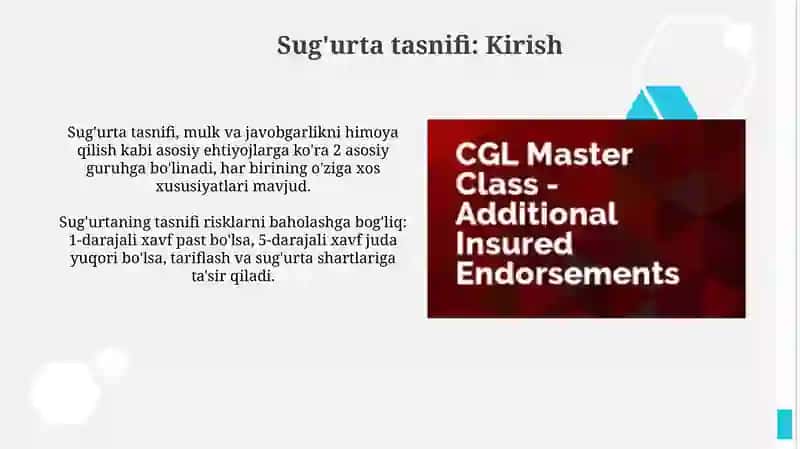 Sug‘urtani klassifikatsiyalash 3