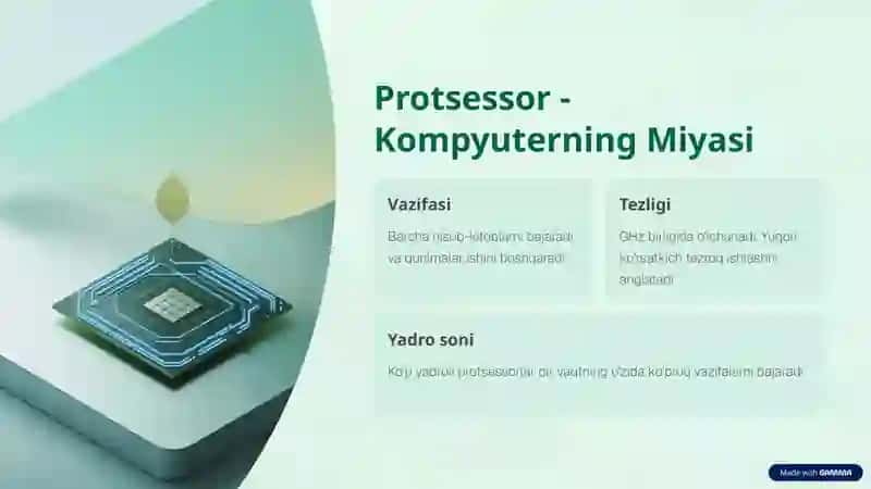 Kompyuter va Uning Qurilmalari 3