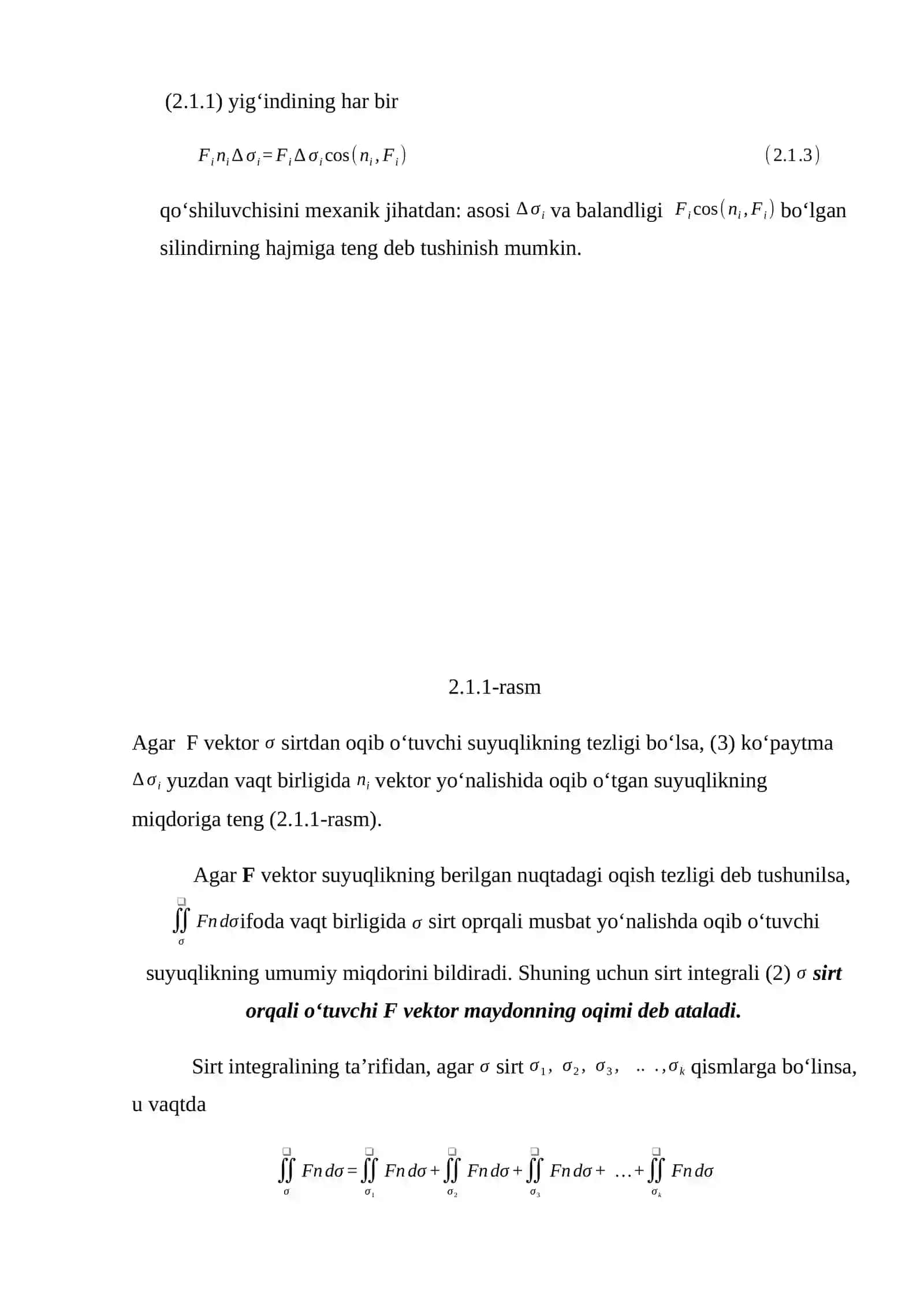Sirt integrallari 3