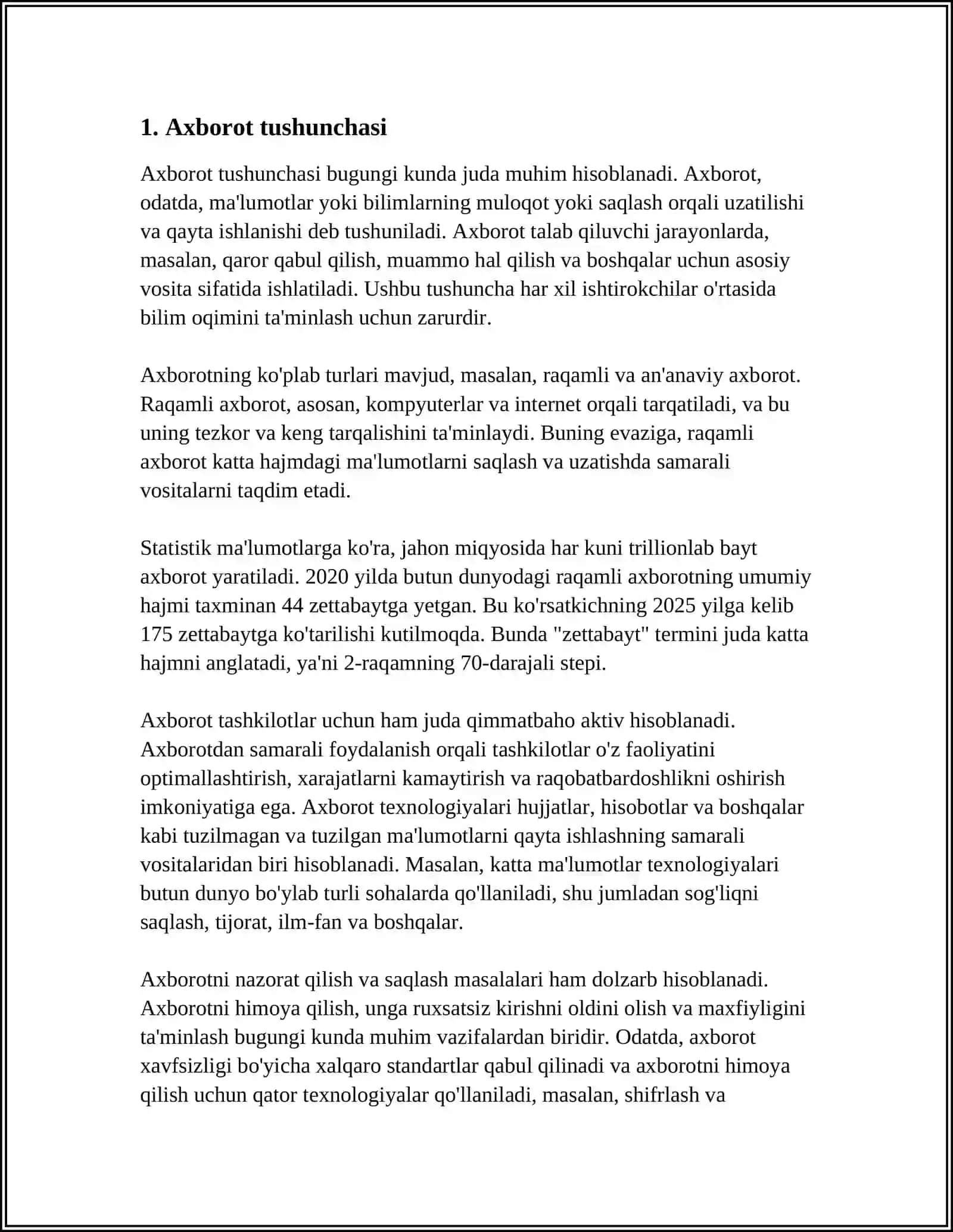 AXBOROT TEXNOLOGIYALARINING ASOSIY TUSHUNCHALARI 3