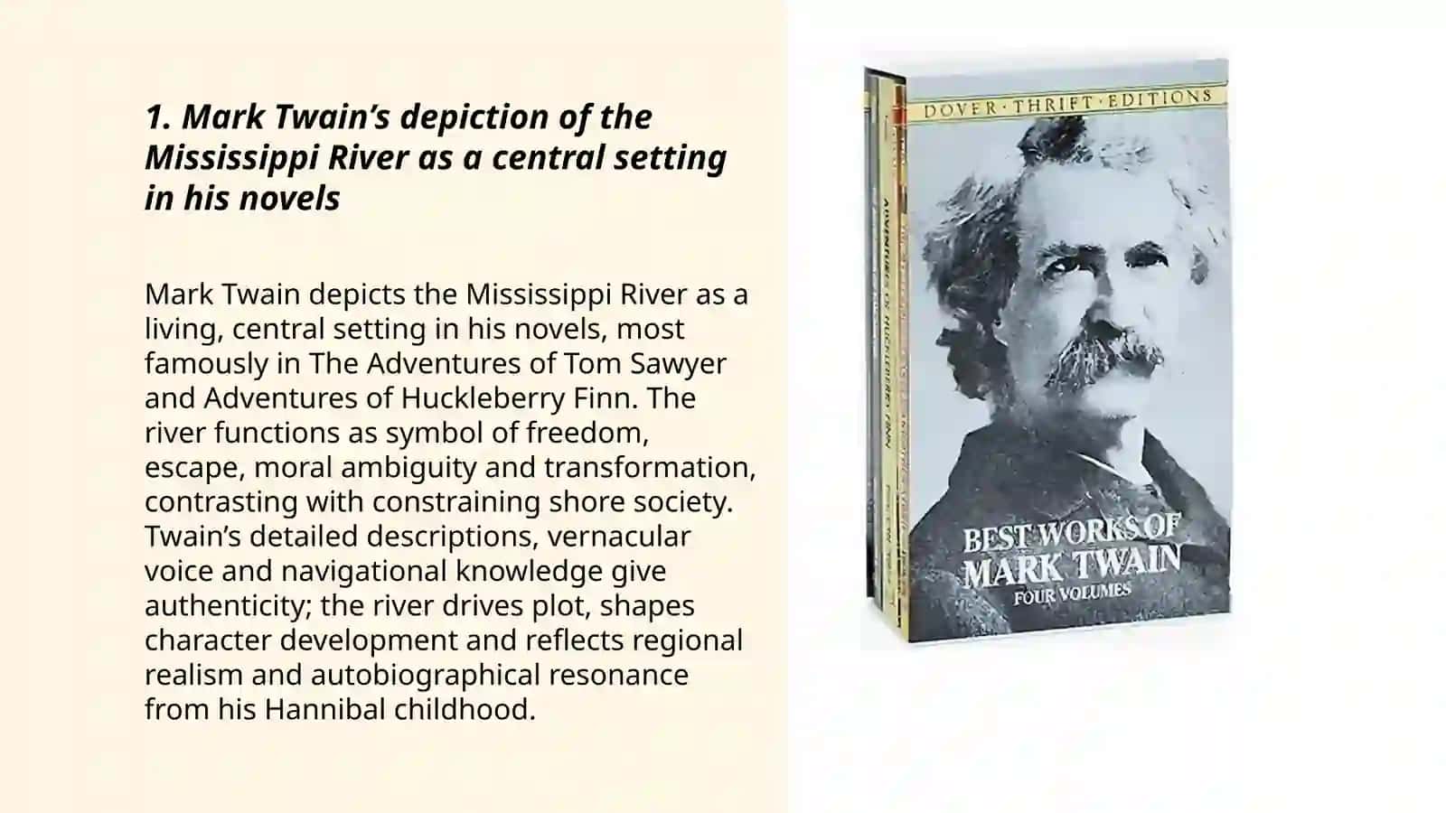Mark Twain and his novels 3