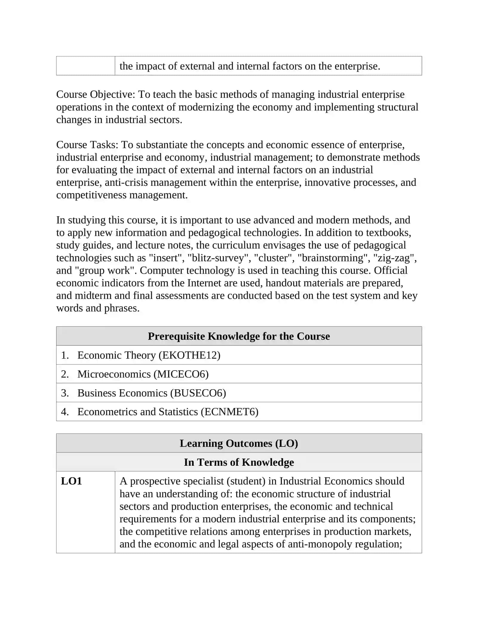 INDUSTRIAL ECONOMICS 3