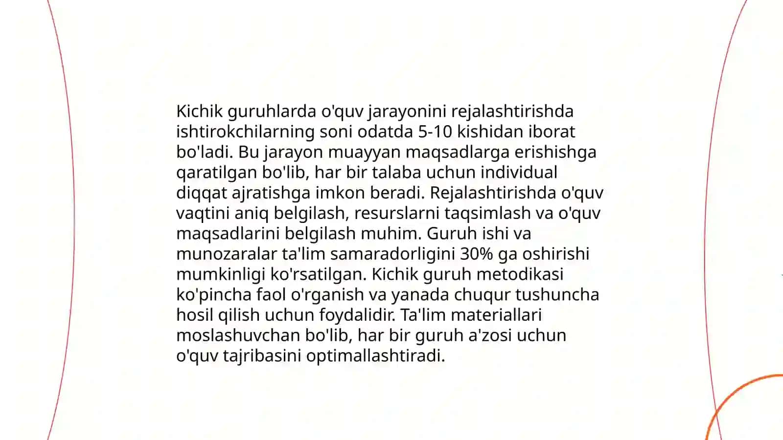 Boʻlajak oʻqituvchilarning kichik guruhlarda ishlash faoliyatini takomillashtirish 3