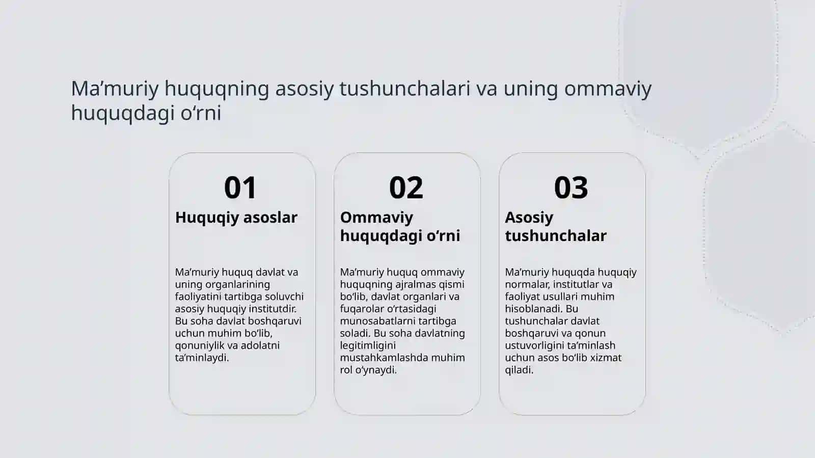 Ma’muriy huquq ommaviy huquq sohasi sifatida 3