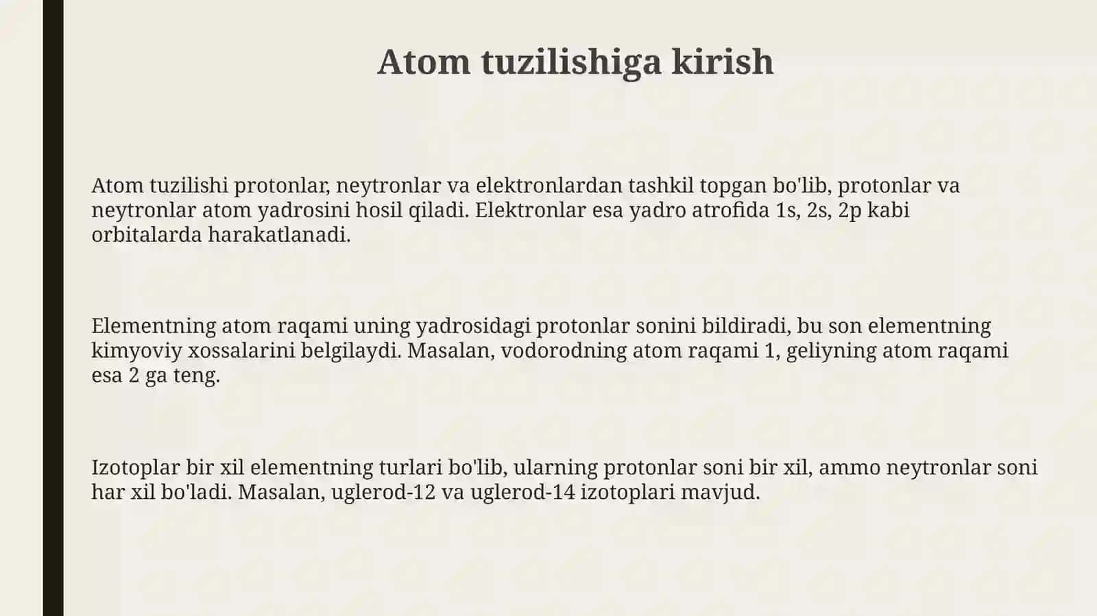 Atomfizikasi,Rezerfordtajribalari, Bornazariyasi 3