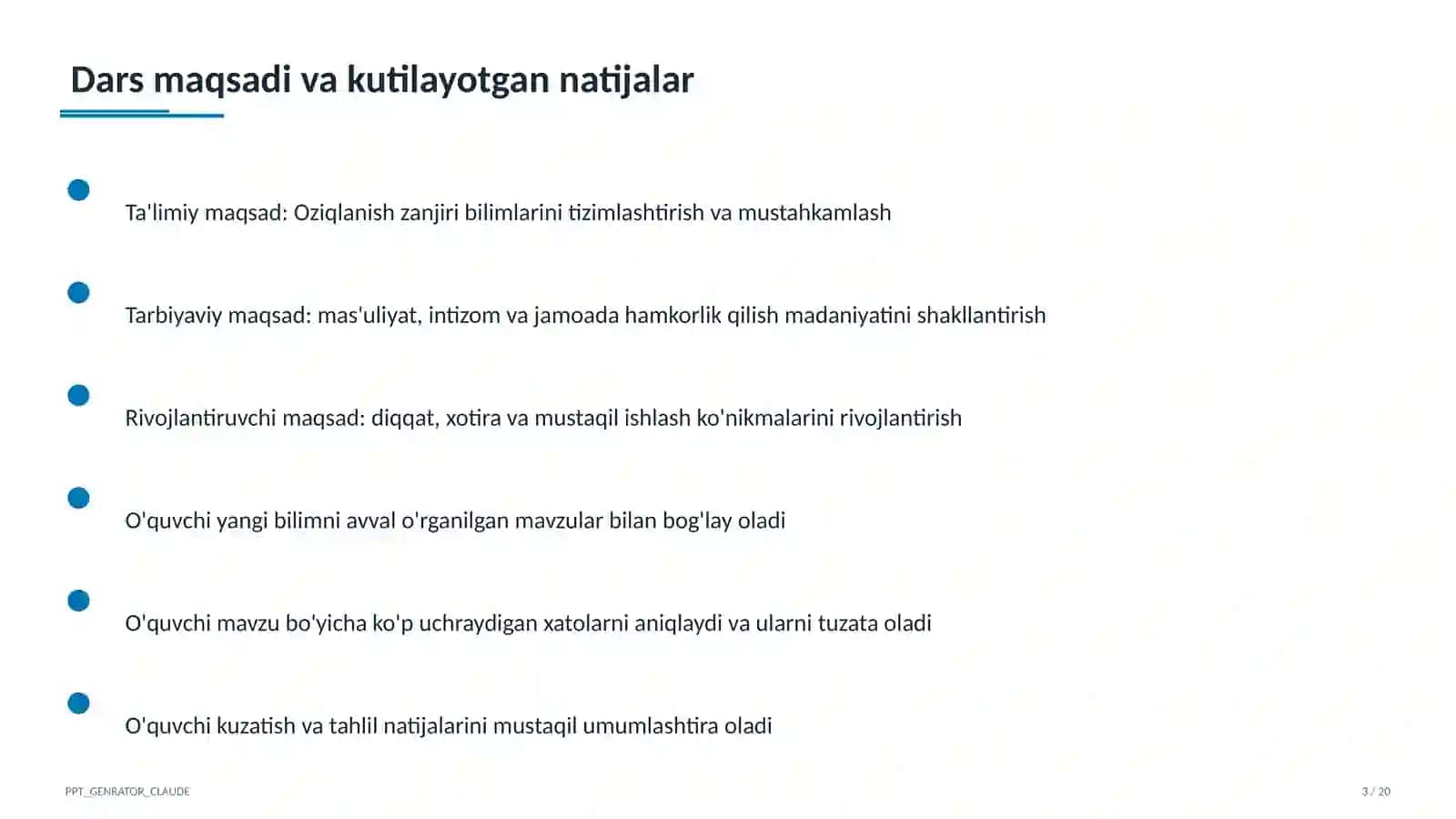 Oziqlanish zanjiri (3-sinf) 3