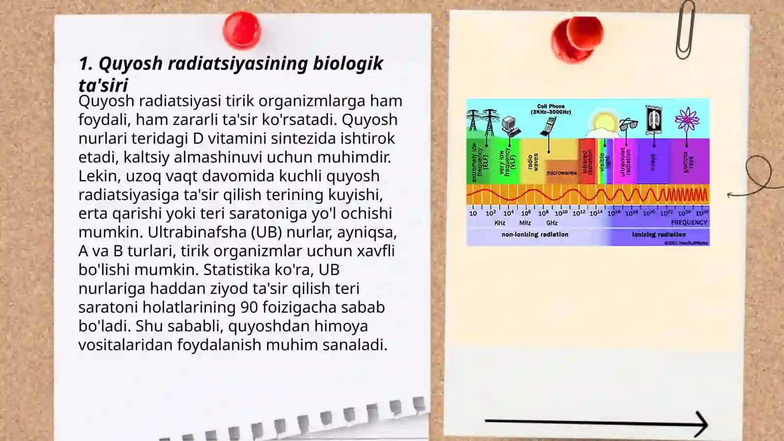 Quyosh radiatsiyasining gigiyenik ahamiyati 3