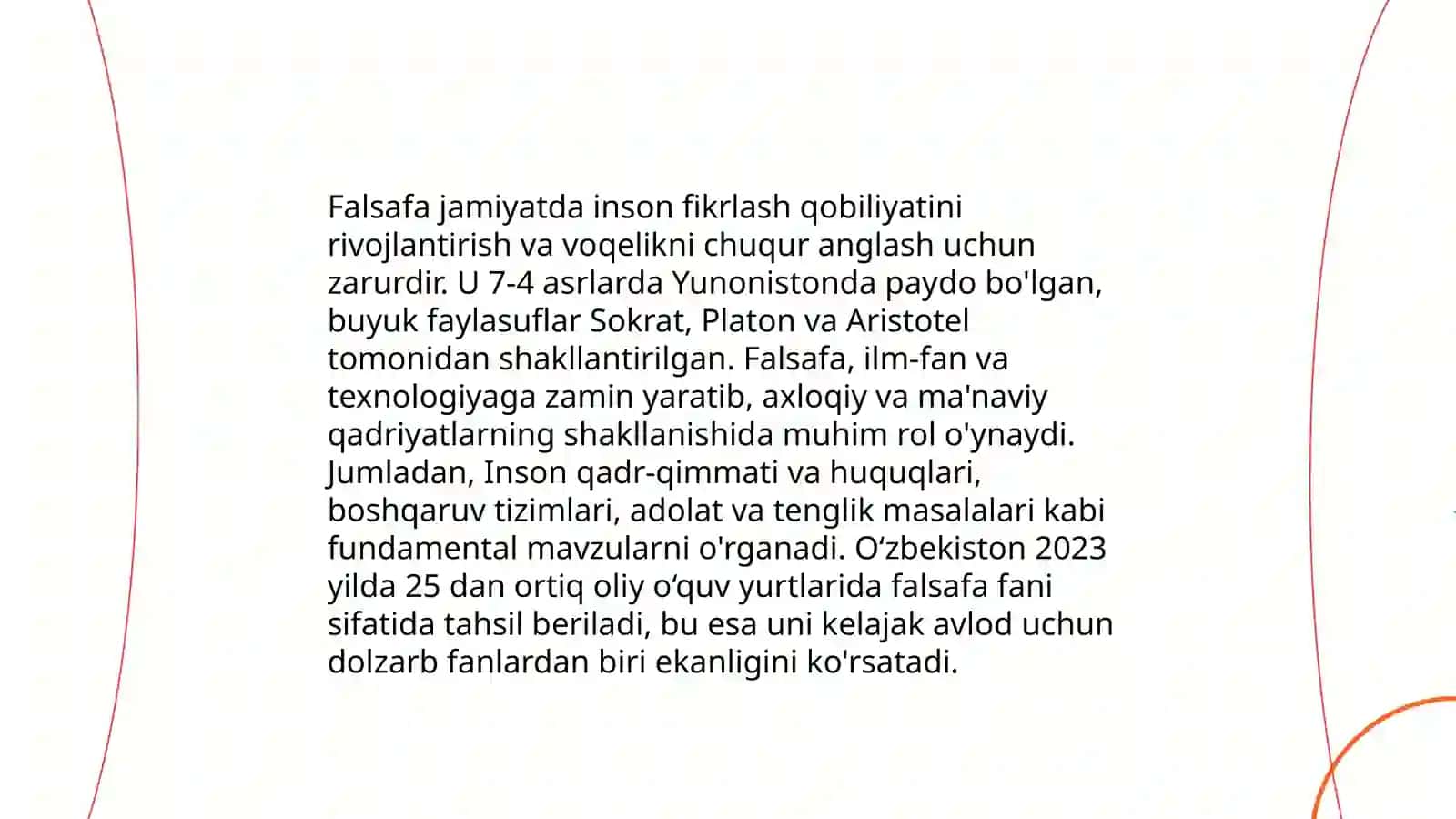 Falsafaning jamiyatdagi o'rni 3