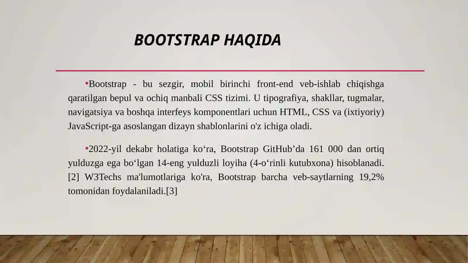 ppt bootstrap 3
