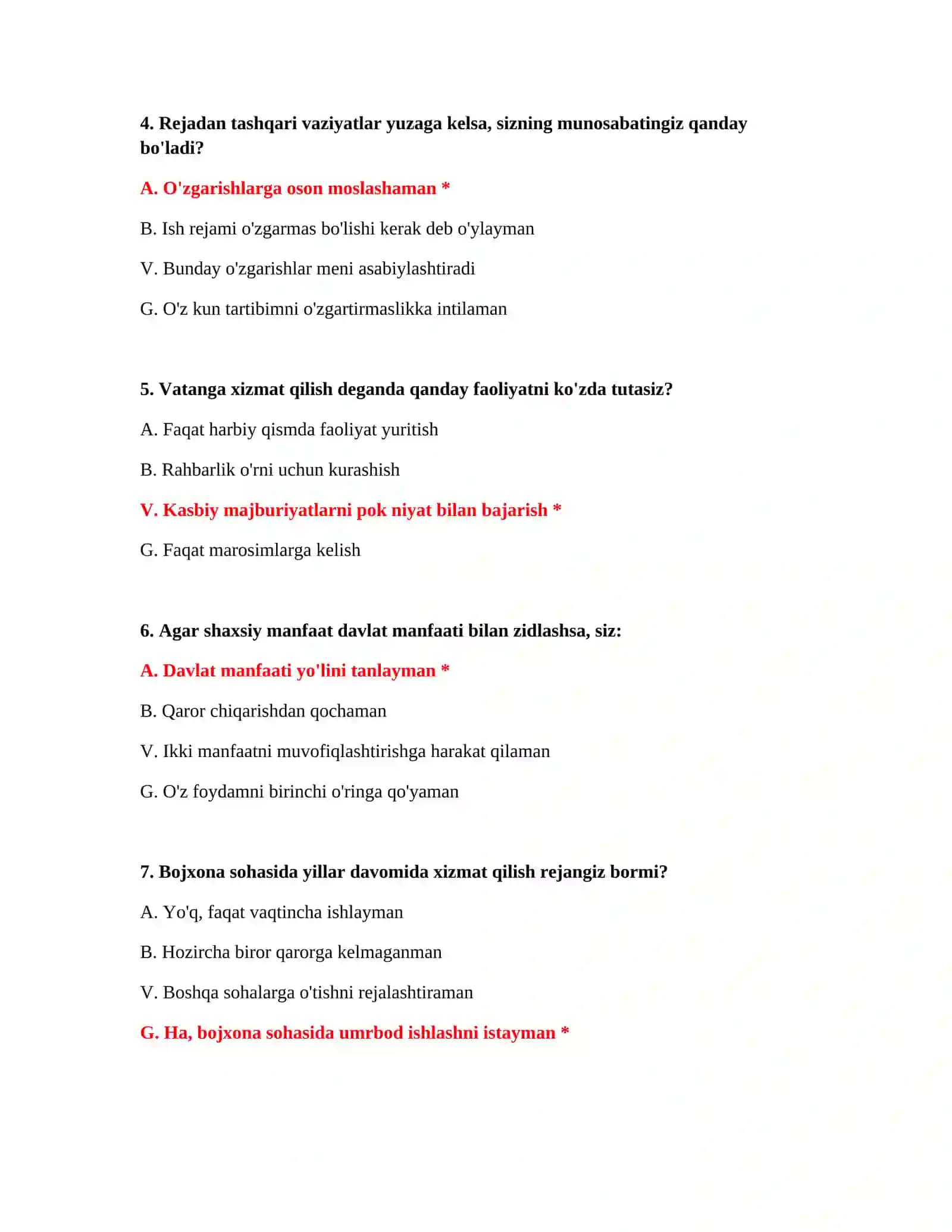 Bojxona statistikasi savollari 3