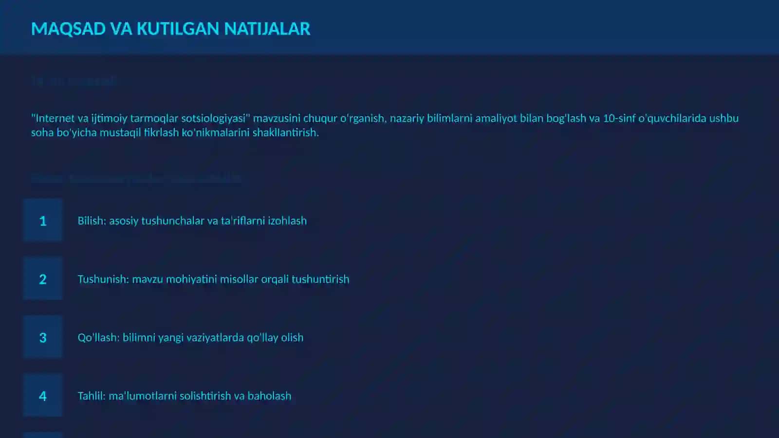 Internet va ijtimoiy tarmoqlar sotsiologiyasi DARS ISHLANMA 3