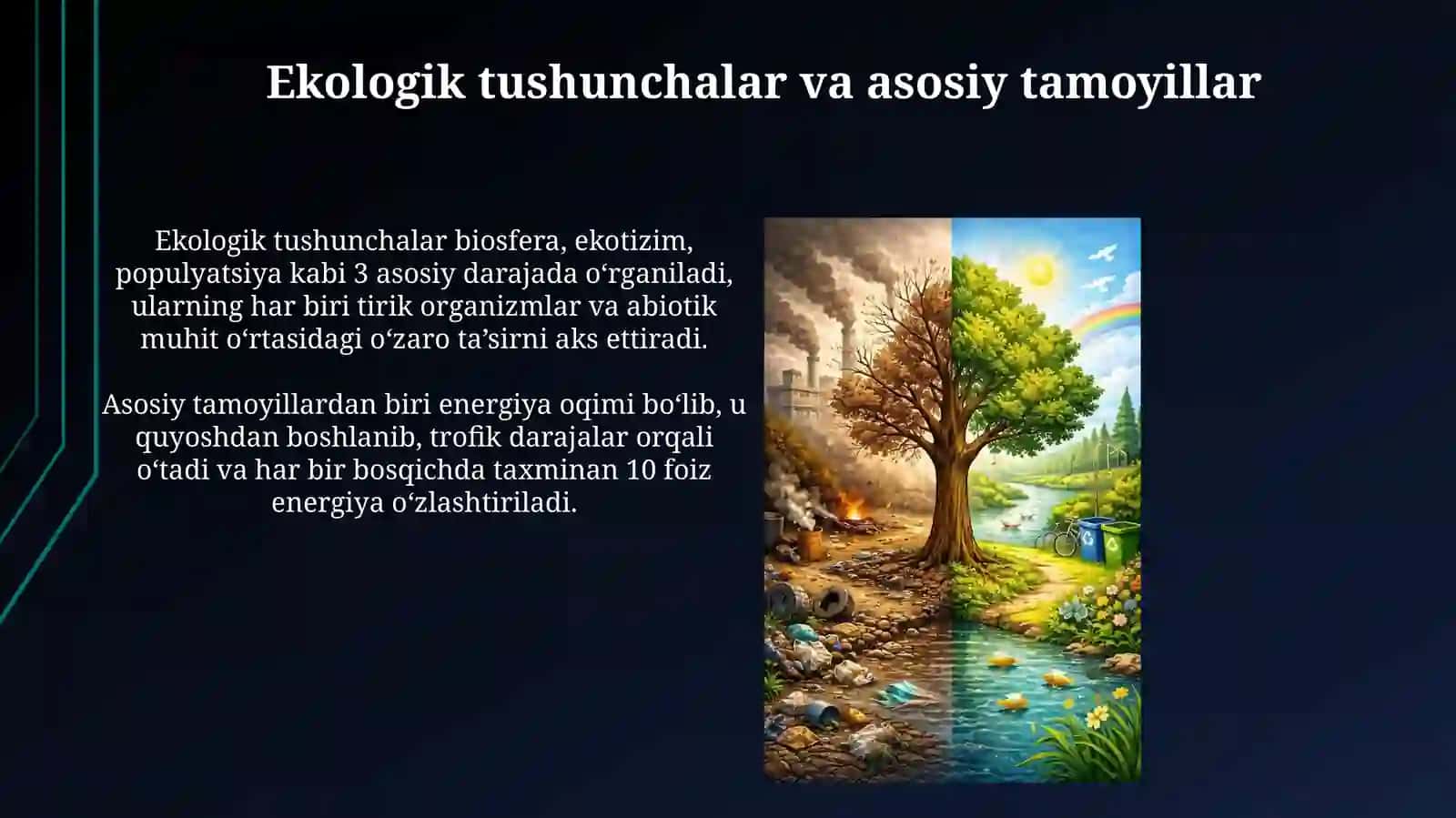 Muxit-ekologiktushuncha.Muxitningfaktorlari.Odamekologiyasi 3