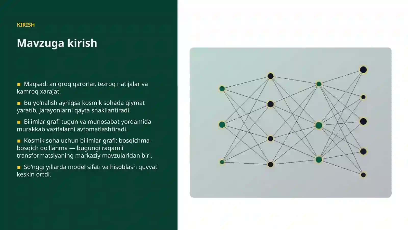 Kosmik soha uchun bilimlar grafi: bosqichma-bosqich qo'llanma 3